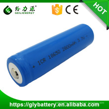 3.7v 2800mah 1865 batería de iones de litio